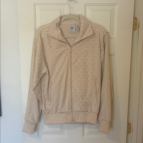 adidas Jackets & Blazers - Adidas Women's Beige Bomber Jacket